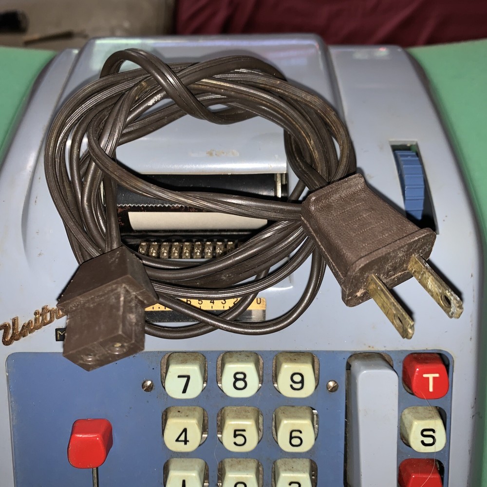 Bohn Unitrex M-3 Adding Machine Japan Tested Working