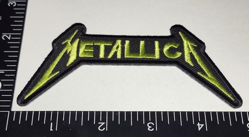 Metallica patch Metallic Band Patch Hook Loop Tactical Patch High Quality Patch