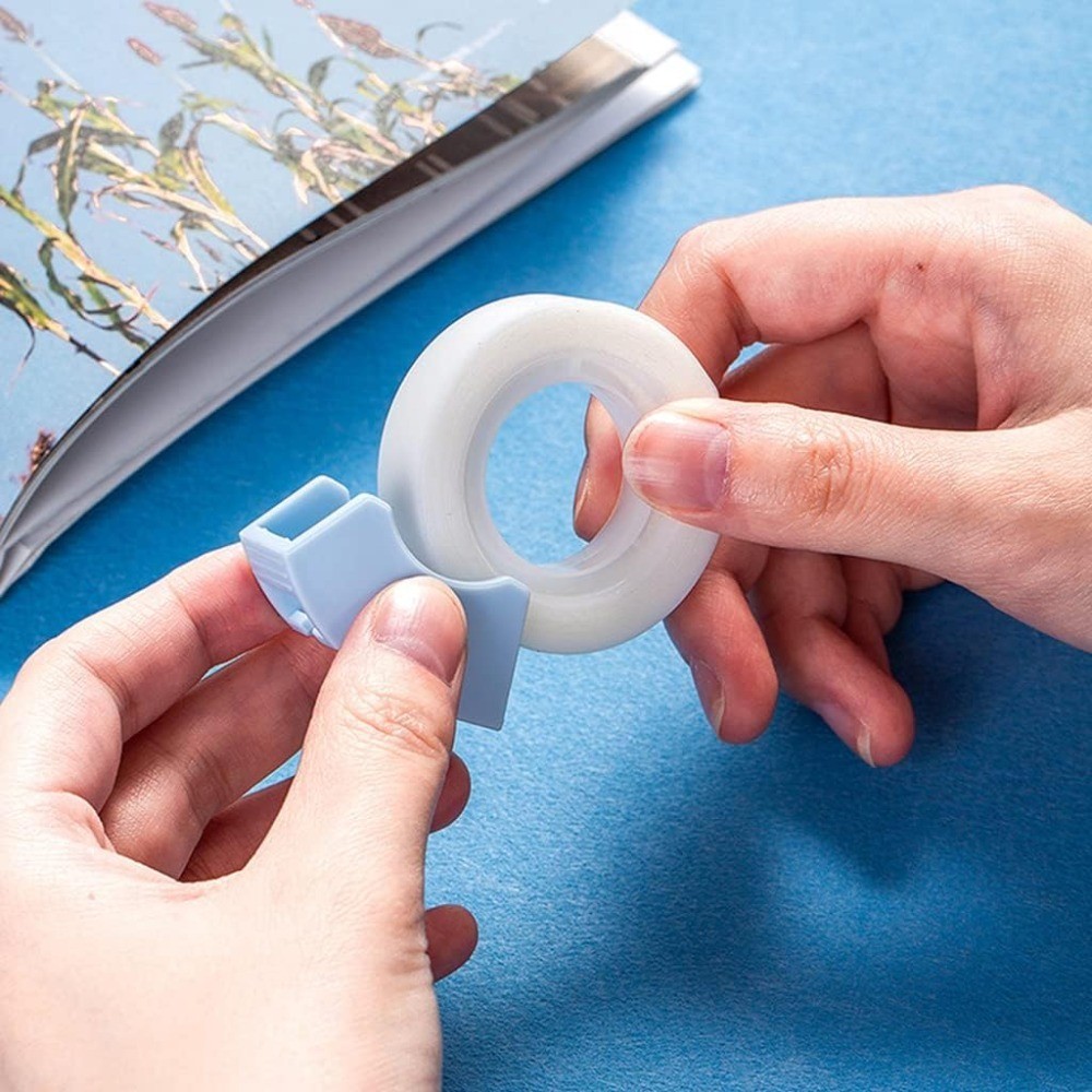 Multifunctional Invisible Tape Set with Refillable Dispenser Writable Tape for