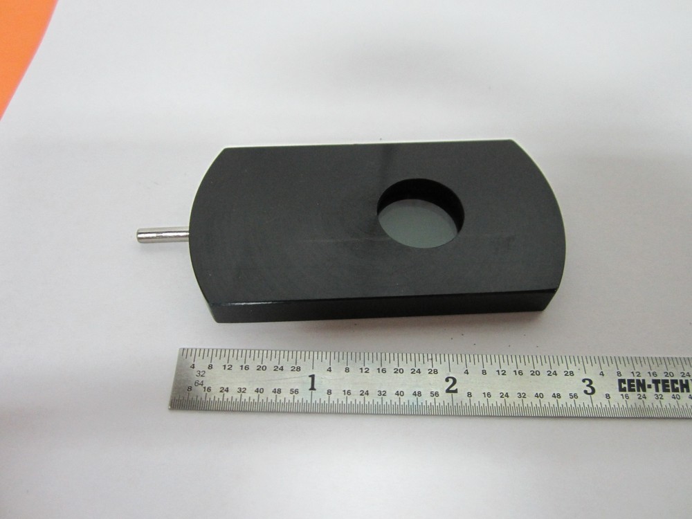 OPTICAL MICROSCOPE PART SLIDE POLARIZER OPTICS BIN#1E-P-1
