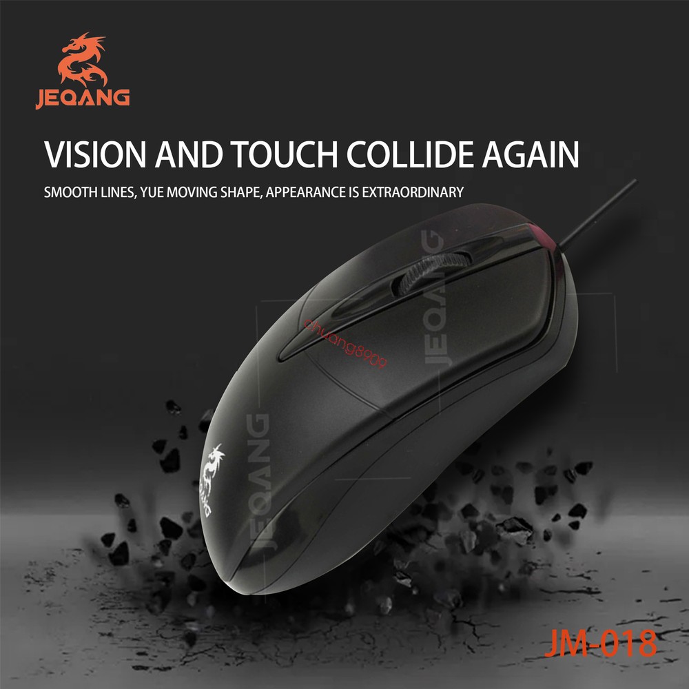 USB Wired Computer Mouse for PC Laptop Desktop Computers JEQANG