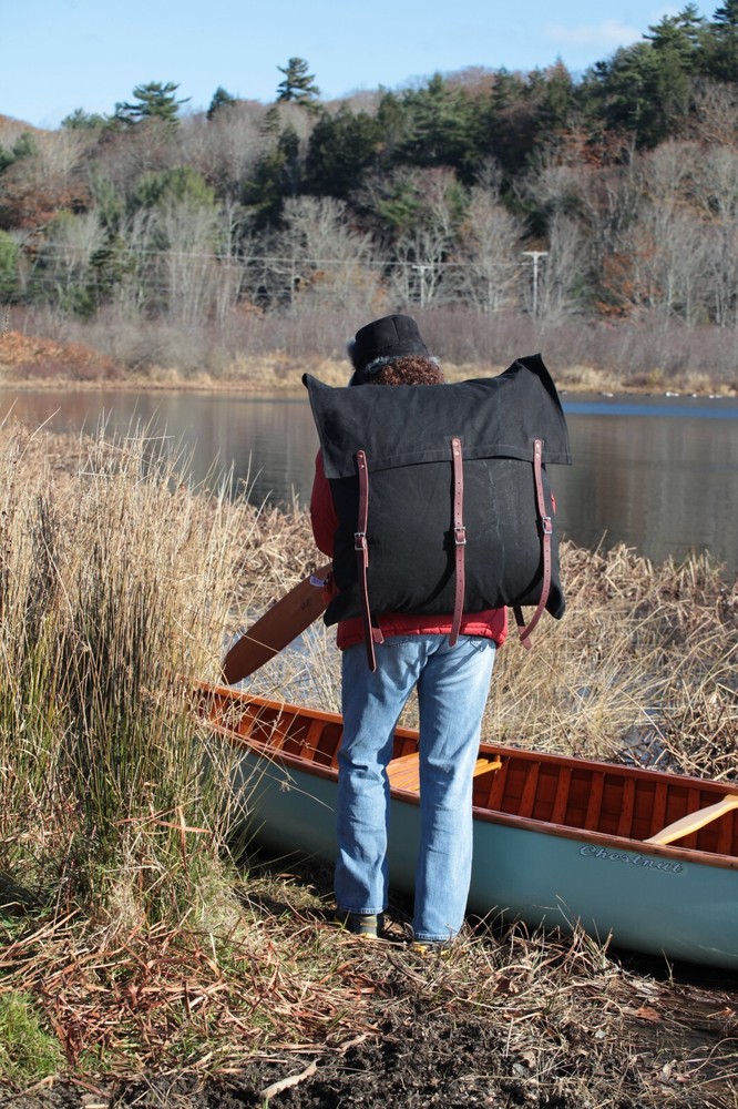 No 3 Duluth style portage canvas canoe pack