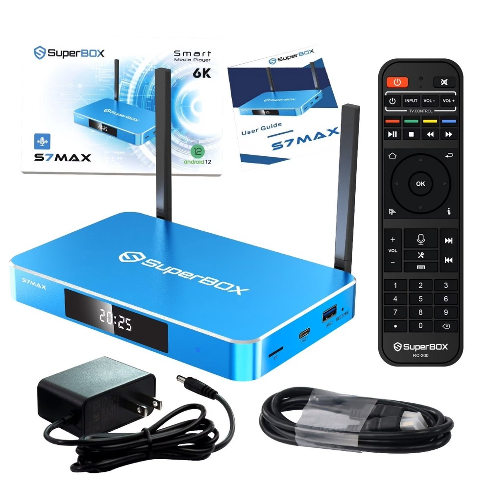 SUPERBOX S7 MAX Streaming Media Player