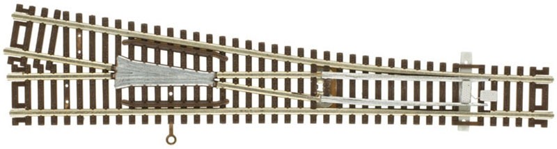 Atlas Z Scale Code 55 #6 Right-Hand Turnout/Switch Model Train Track