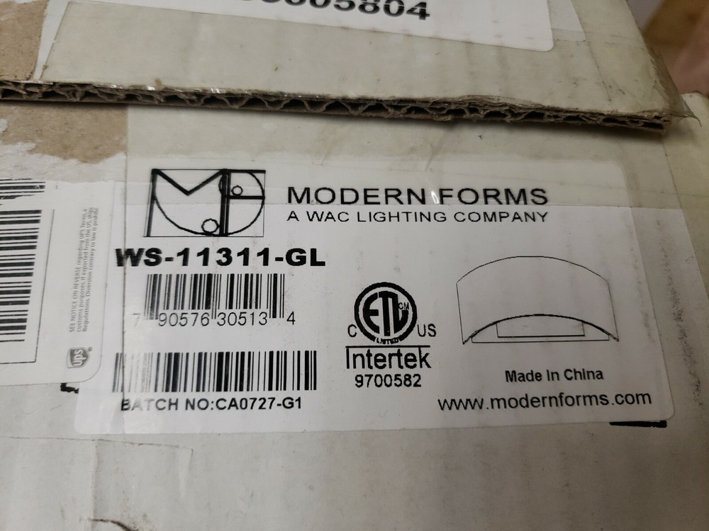 WAC MODERN FORMS WS-11311-GL Palladian -