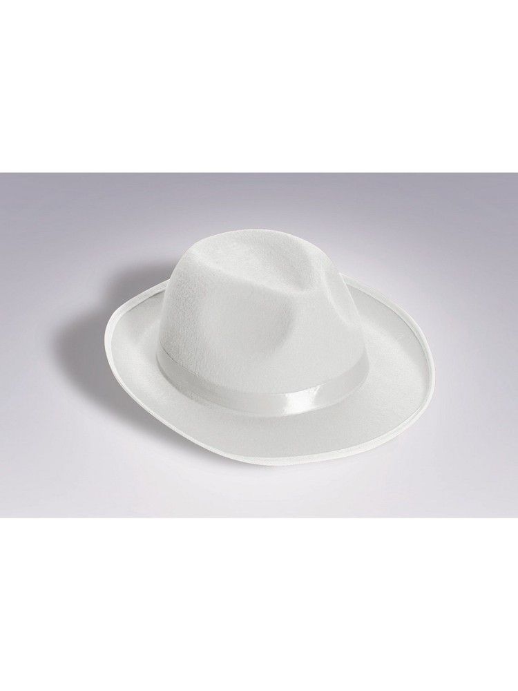 Rubie's - White Deluxe Fedora