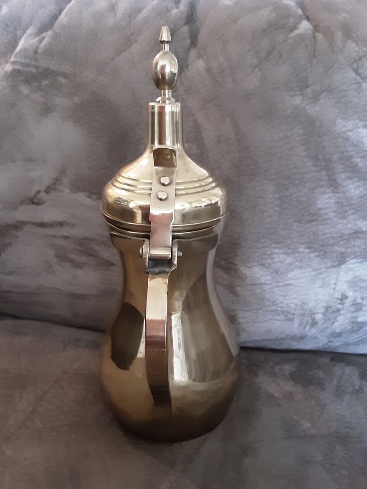 VINTAGE  brass middle  Eastern Coffee pot