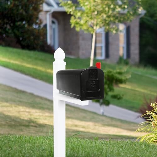 Architectural Mailboxes Parsons Medium Capacity, Plastic Post Assorted Colors