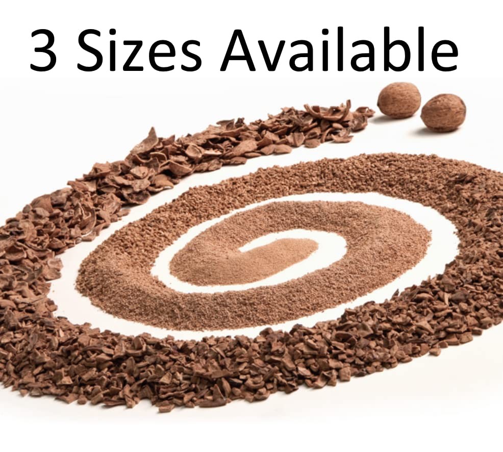 AgraGrit Walnut Shell Media 18-40 Grit - Medium, Crushed Shells