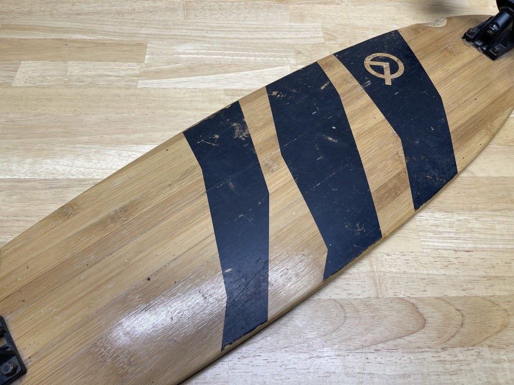 40" Quest Bamboo Longboard Skateboard Complete