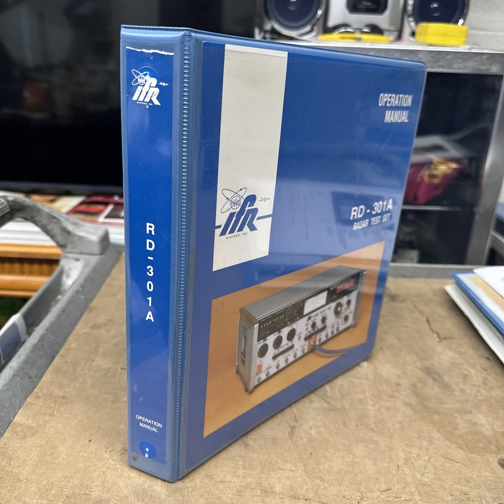 IFR RD301 Operation Manual