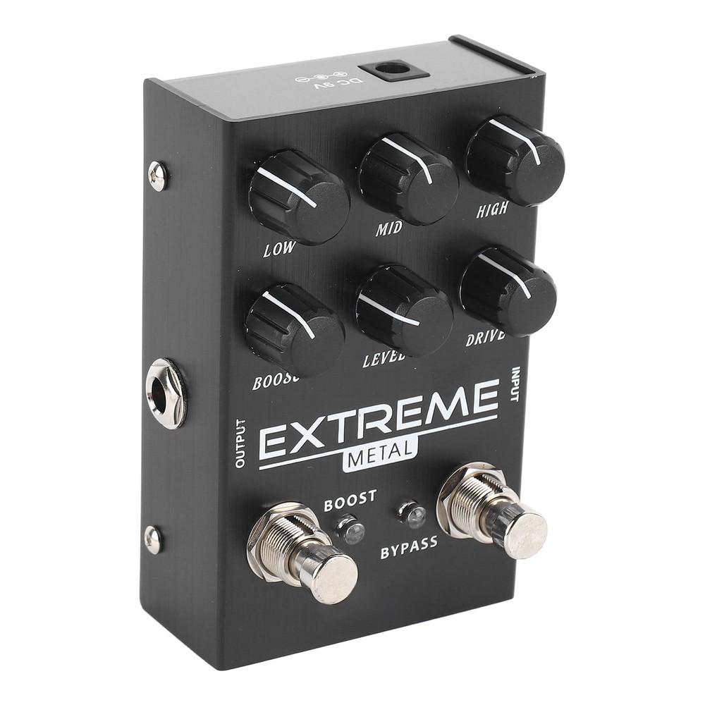 Guitar Distortion Effect Synthesizer Pedal Multiple Modes Adjustable Electric