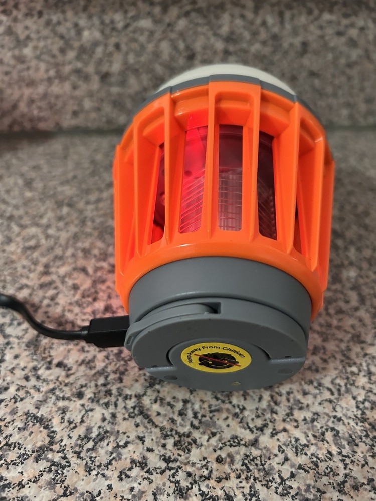 LED Camping Lantern Bug Zapper USB Rechargeable Mosquito Killer Light
