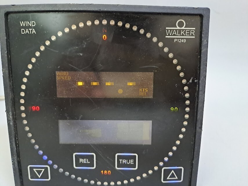 John Lilley & Gillie Walker P1249 Anemometer Wind Data AS IS