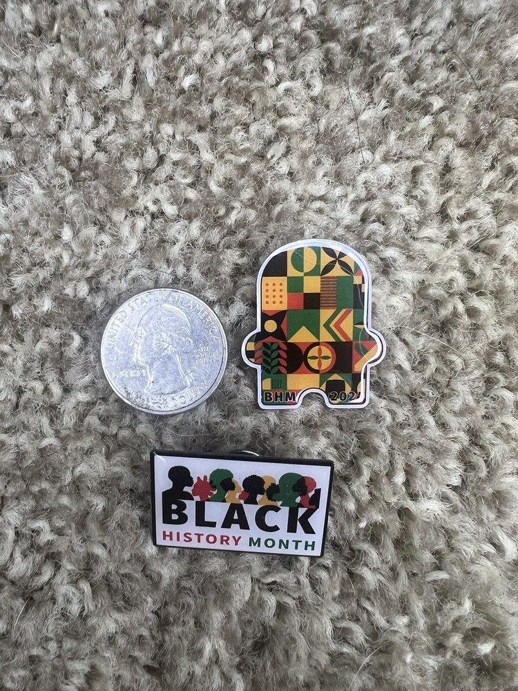 Amazon Black History Month Peccy Pin Pair #1