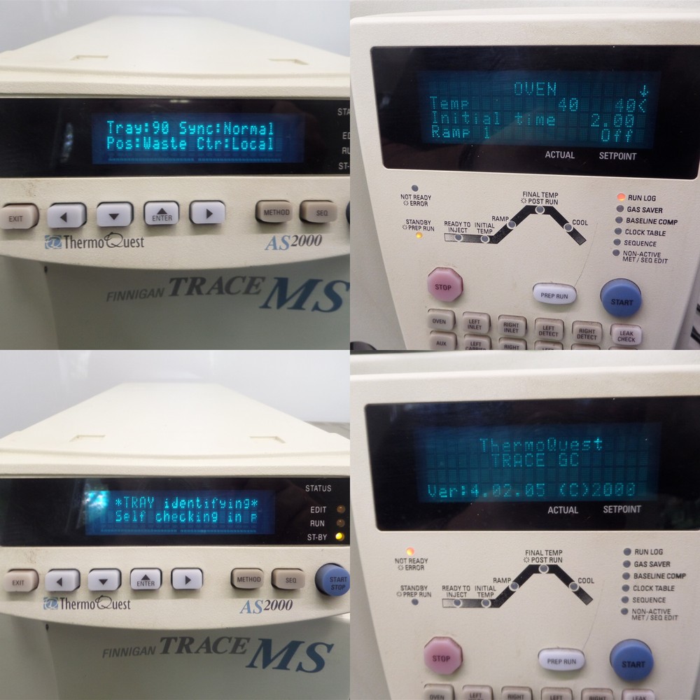 Thermo Quest Trace GC 2000 & Trace MS Finnigan AS2000 Headspace Controller