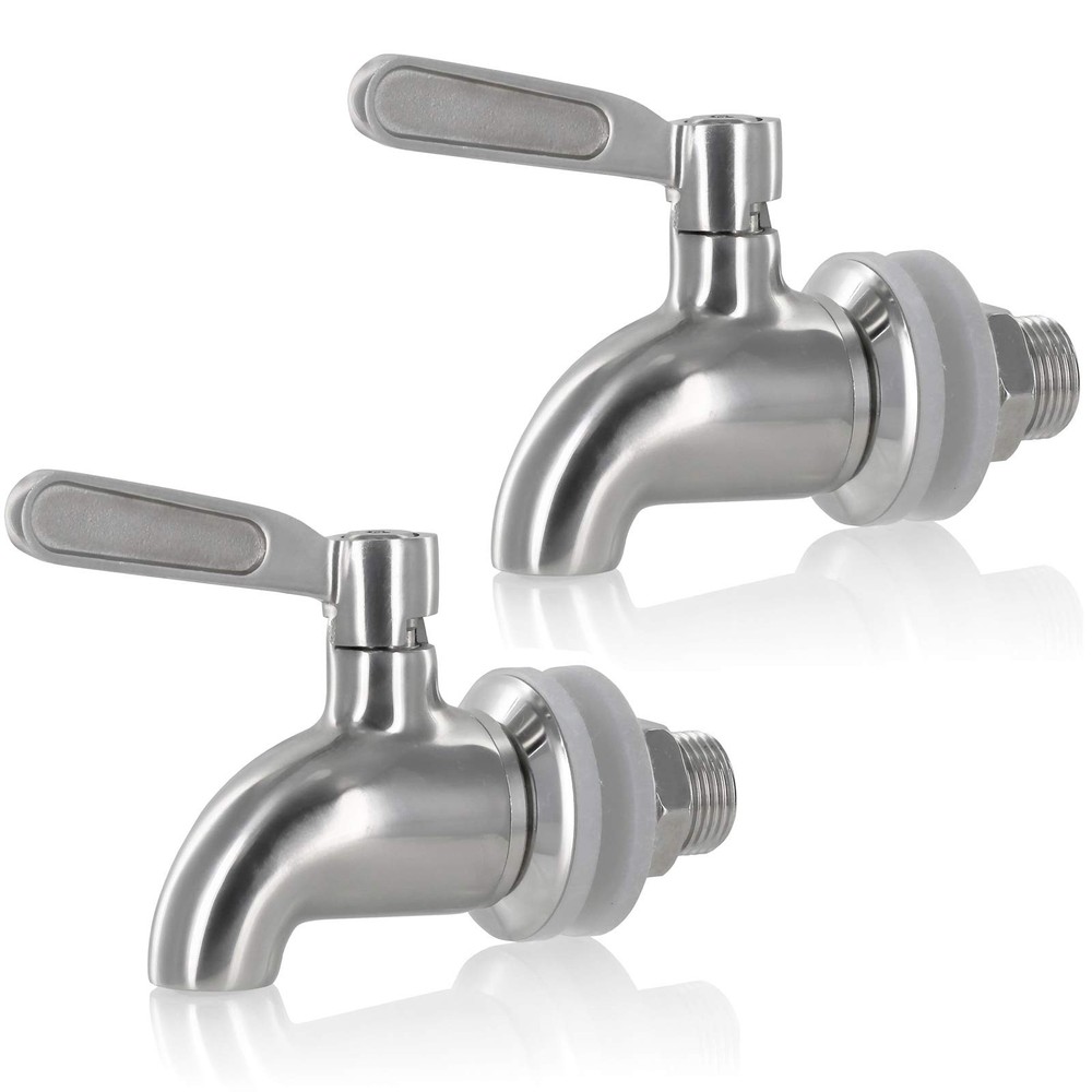 Estilo Stainless Steel Beverage Dispenser Replacement 2 Pack,