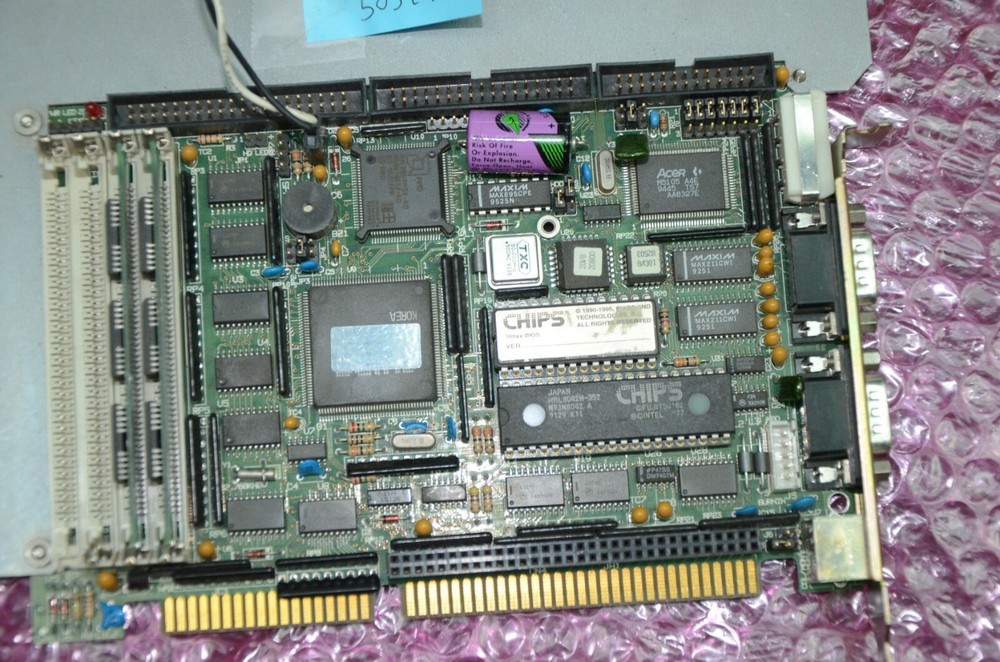 Scitex 503C40950 1906613303 386 CPU Module PCB Module Assembly