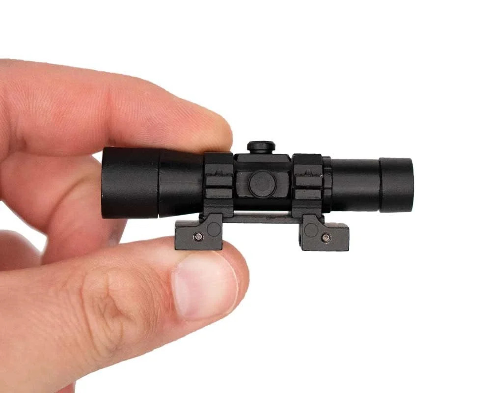 GOATAC-SCOPE MINIATURE SCALE ACCESSORY TACTICAL LONG RANGE SCOPE (BLACK)