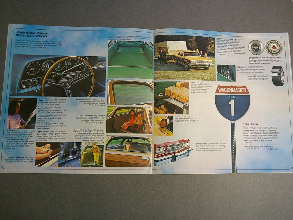 1973 Ford Wagons Sales Catalog