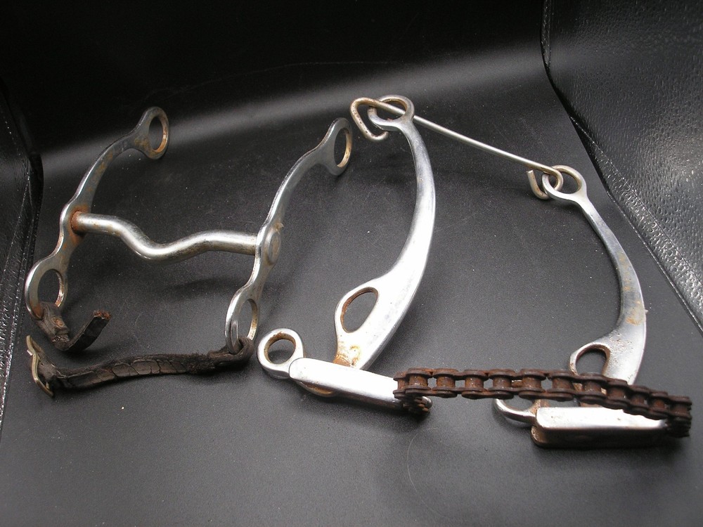 Vintage Horse Bits (2) (As Is)