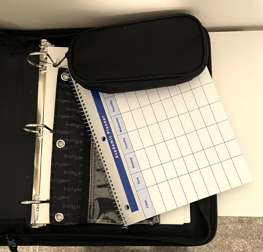 Tech Gear Mega Filled Binder - New with Tags