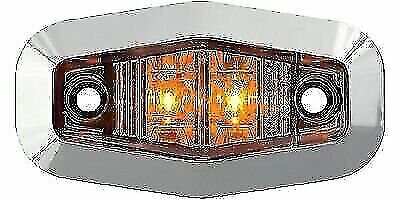 Seachoice MCL13ATRSSCH mini sealed led marker amber