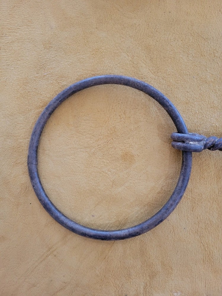 Vintage medium twisted jointed snaffle (js)