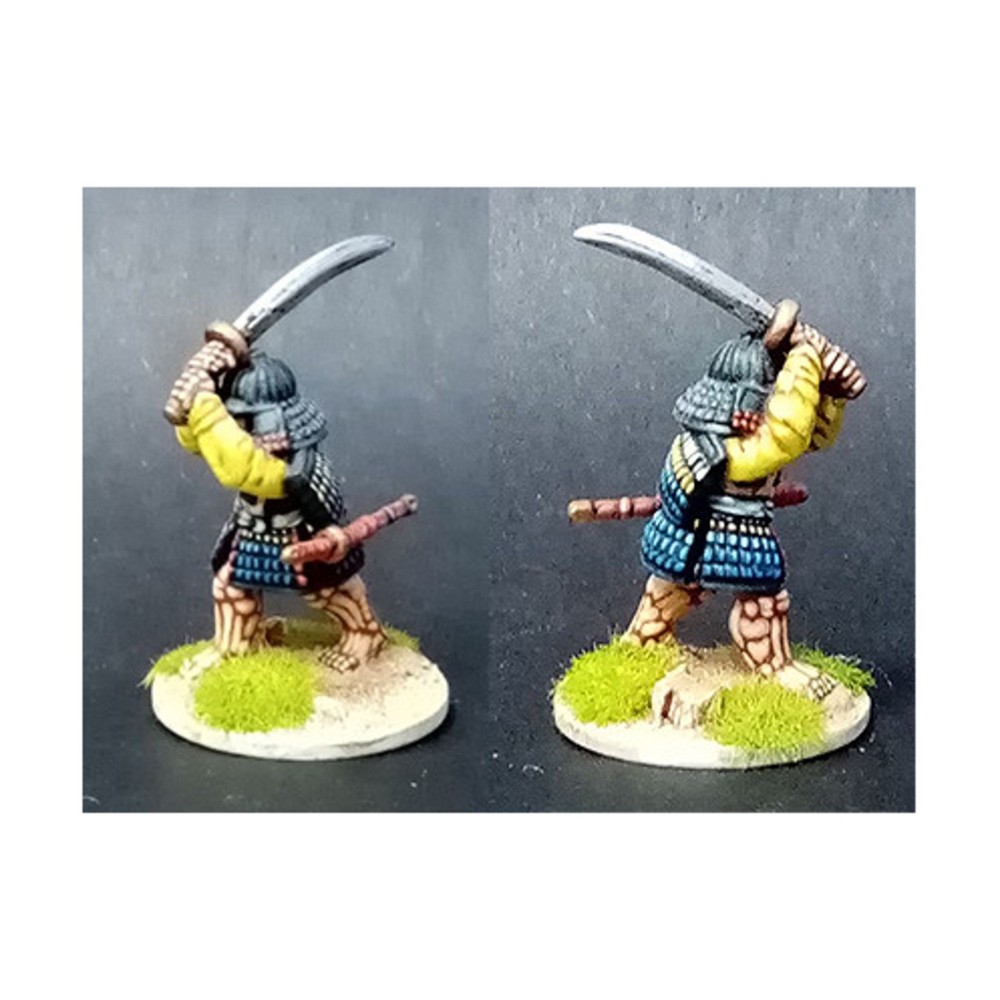 Dixon Samurai Mini 28mm Samurai w/No-Dachi, Overhead Pack New