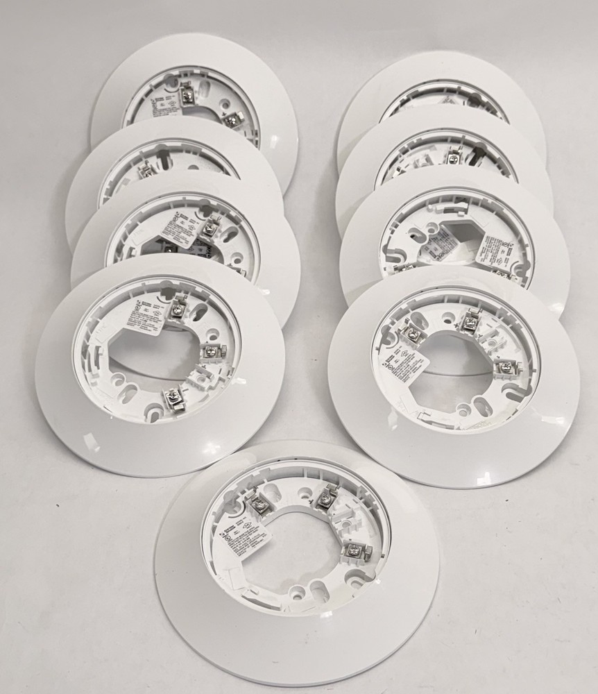 (LOT OF 9) SYSTEM SENSOR BASE B300-6