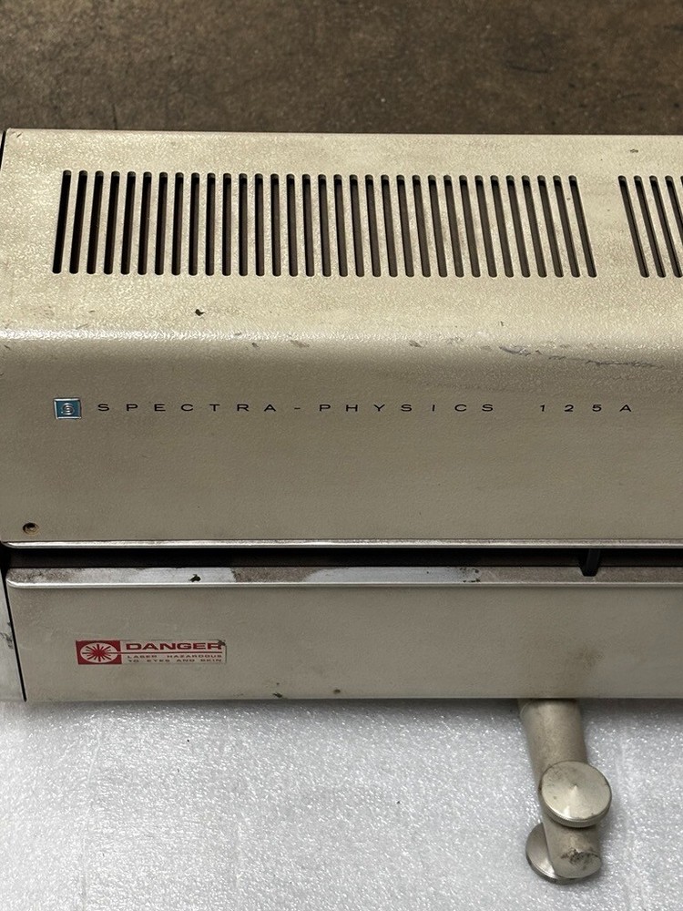 spectra physics laser model 125