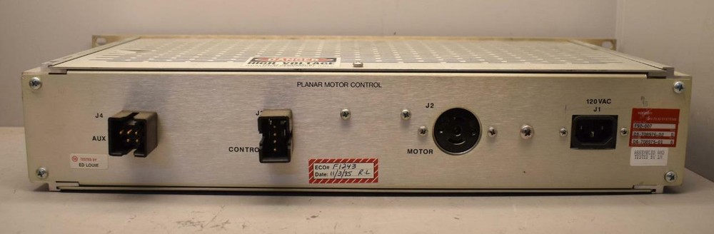 Varian Planar Motor Control Module 04-708976-02 Rev. D ++