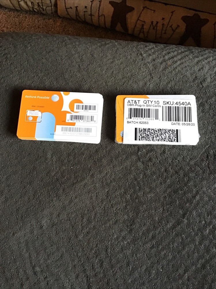 AT&T Micro Sim Cards