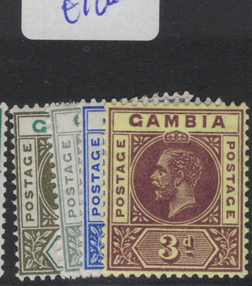Gambia SG 88-91 MOG (3fhl)
