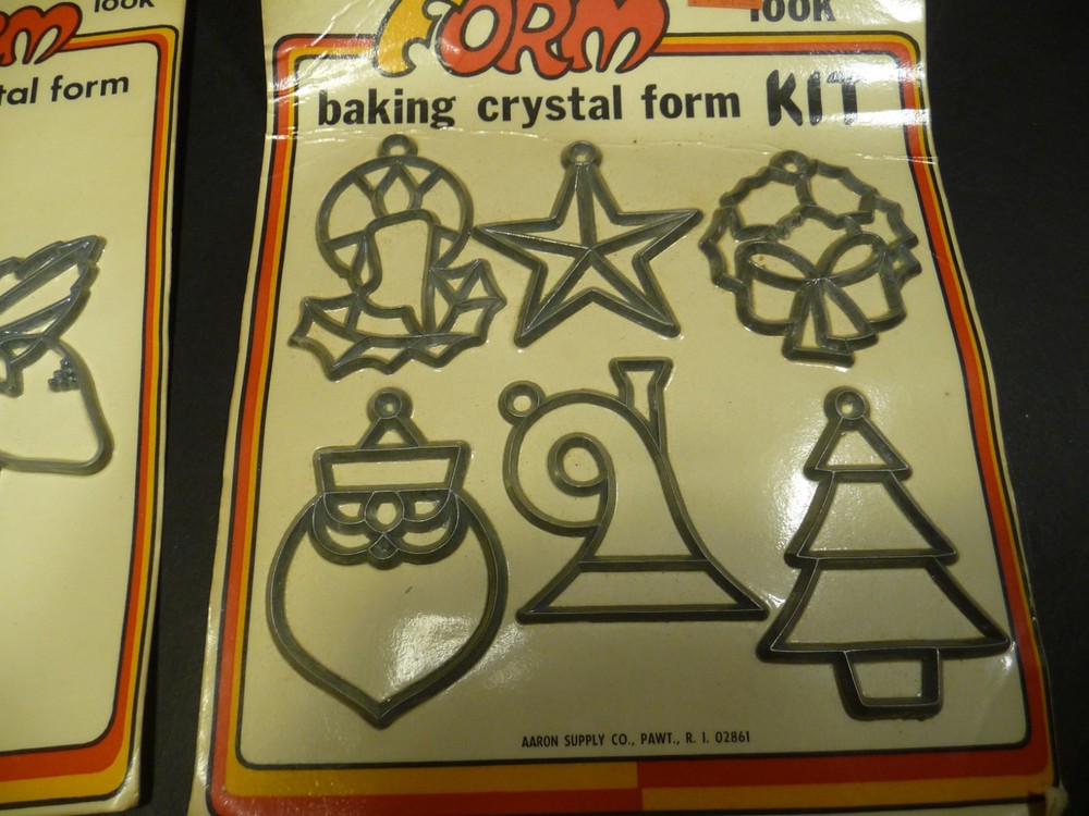 EZE Form Stained Glass Look Baking Crystal Forms..