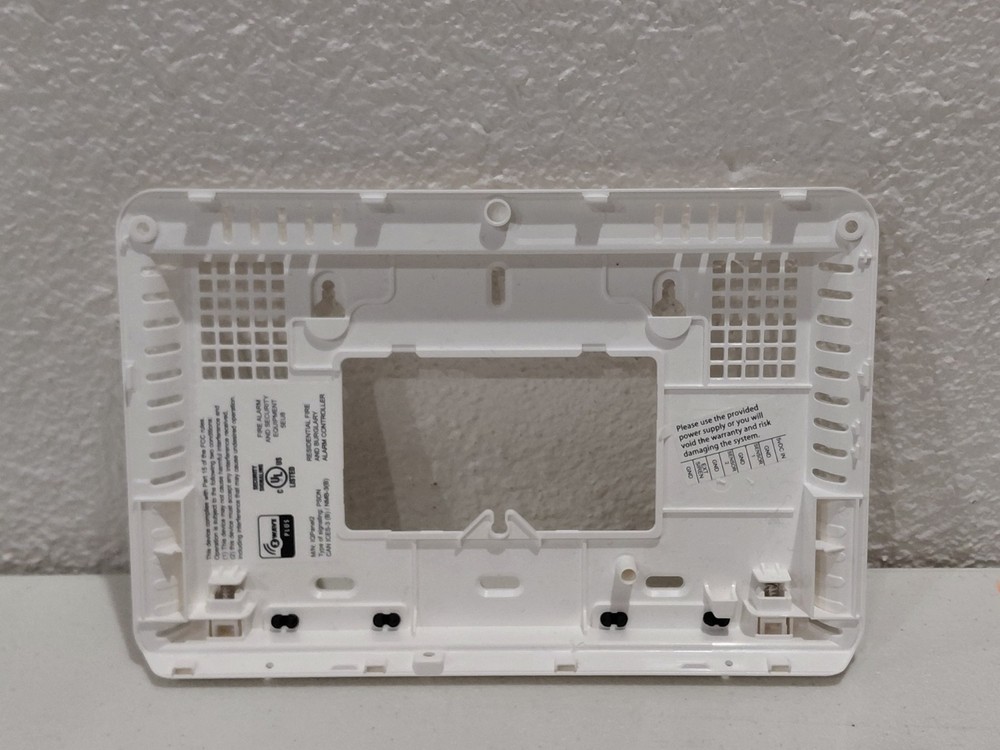 Qolsys QR0050-840 IQ Panel 2 /2+ Backplate Replacement