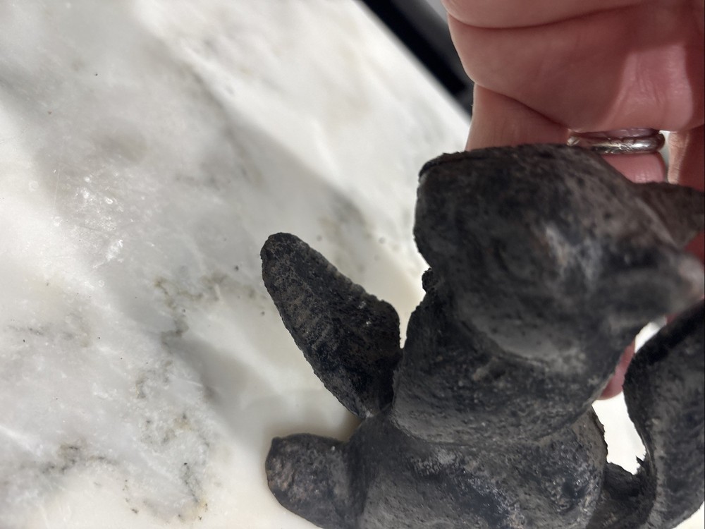 Vintage Cast Iron Squirrel Nutcracker Unique!