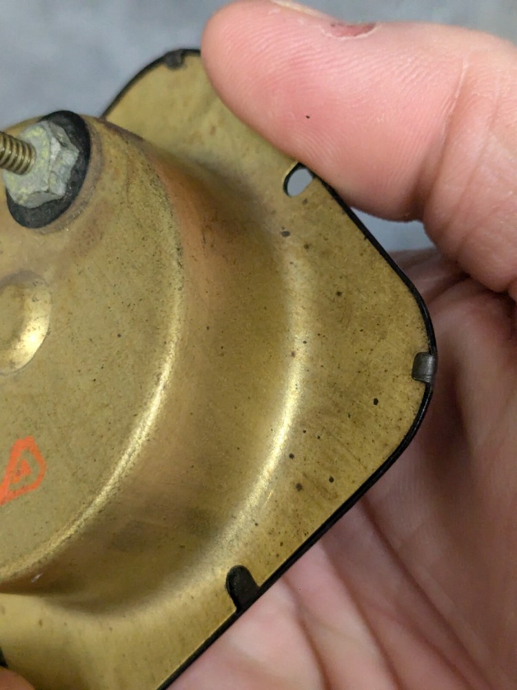 Vintage Density Indicator Panel Guage - Made in USA