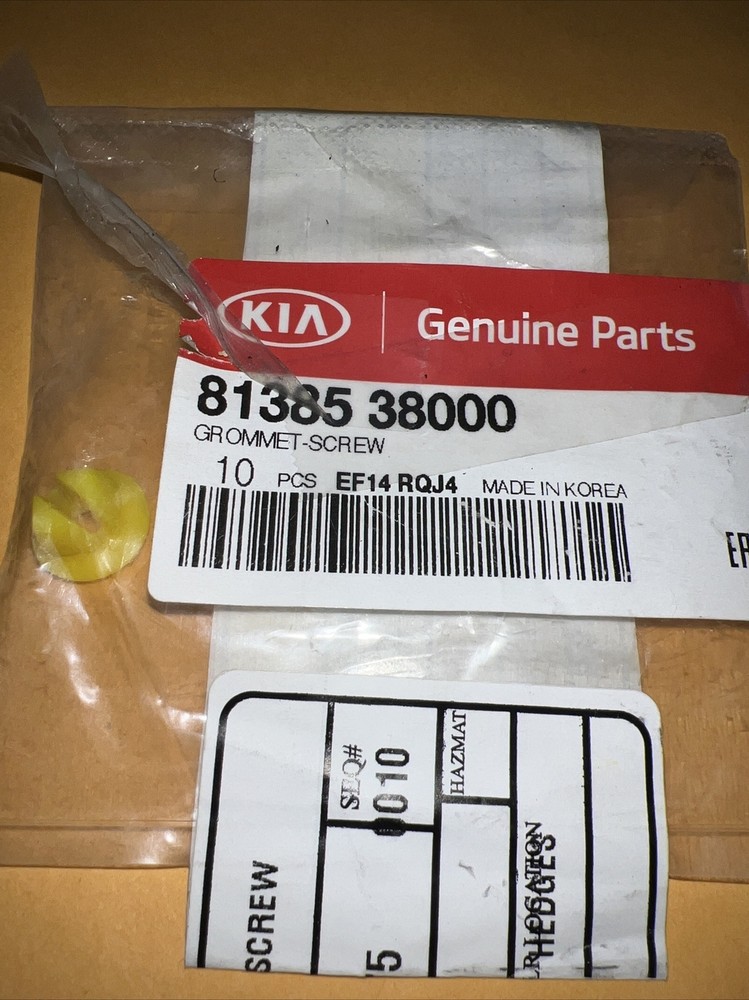Genuine Kia Handle Base Grommet 81385-38000