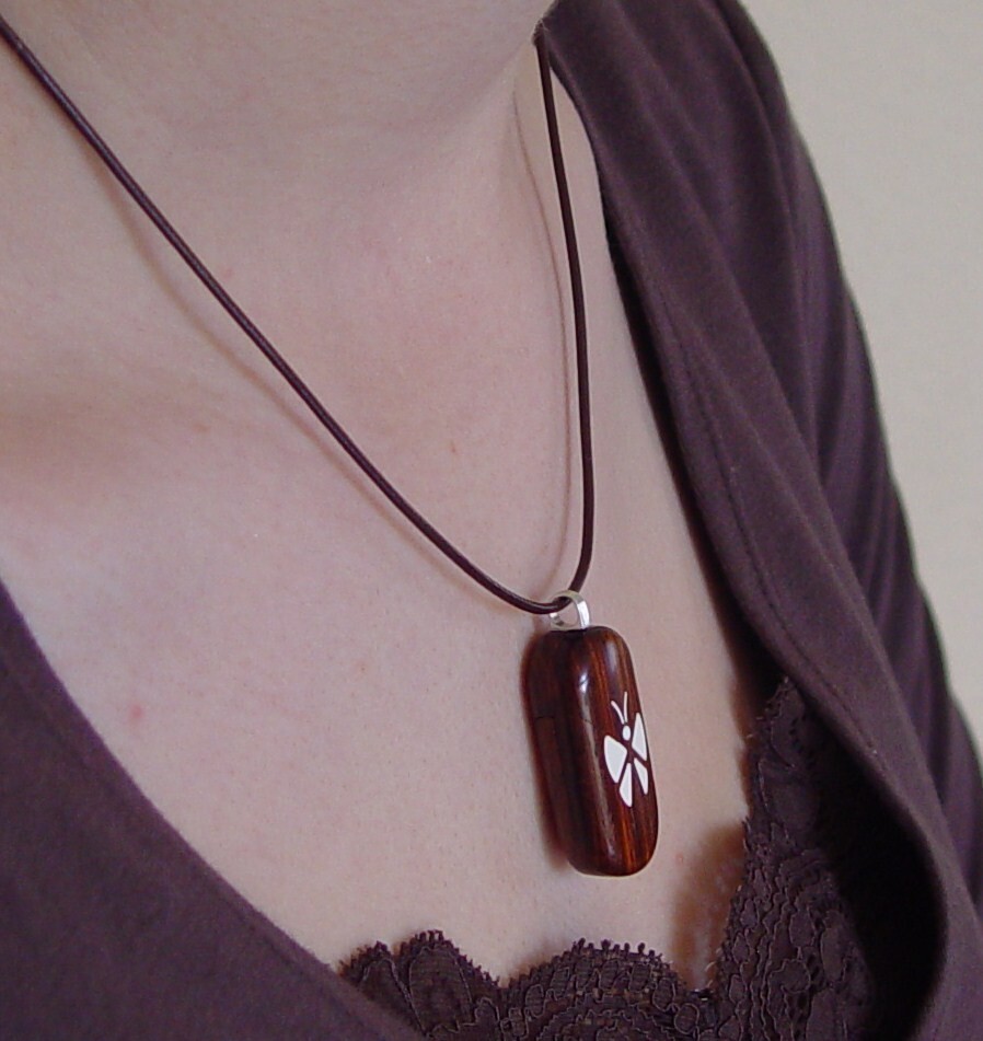 Illusionist Locket Thin Magic Butterfly Trick Pendant by Illusion Lockets