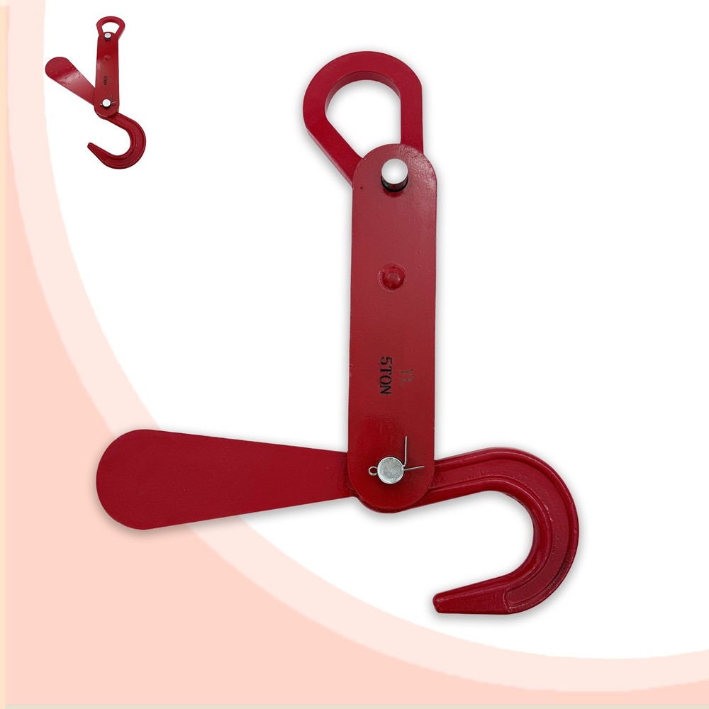 5T Automatic Unloading Hooks Lifting Hooks Cargo Auto Unhooking Lifting 0-3.15"