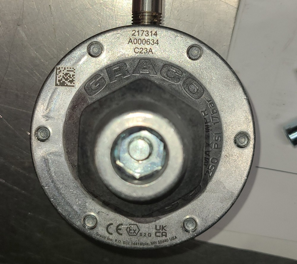 Graco 217314 Low Pressure Fluid Regulator