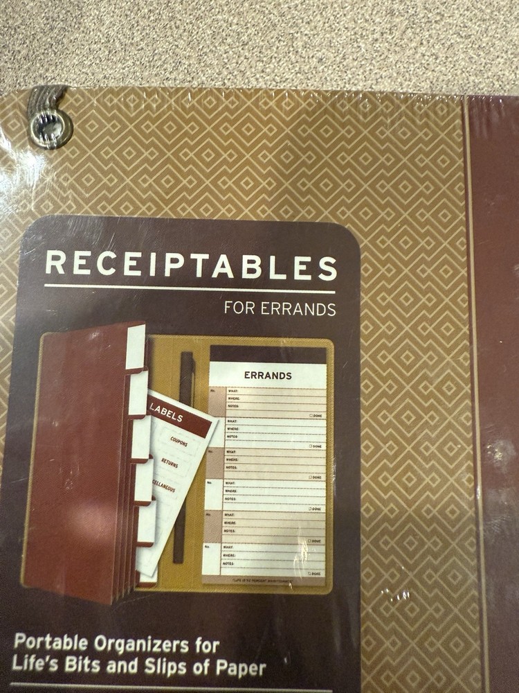 Knock Knock Errands Note Pads Receiptables