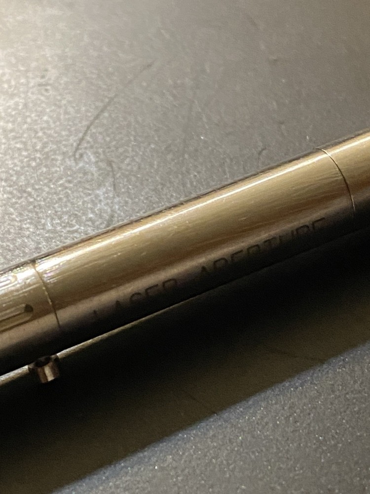 Fiber Optic Laser Aperture Tool