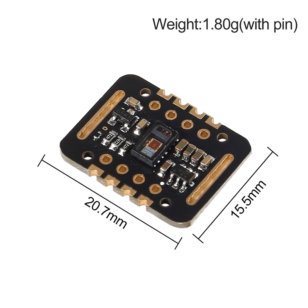 2Pcs Heart Rate Sensor Module MAX30102 Blood Oxygen Sensor Pulse Detection