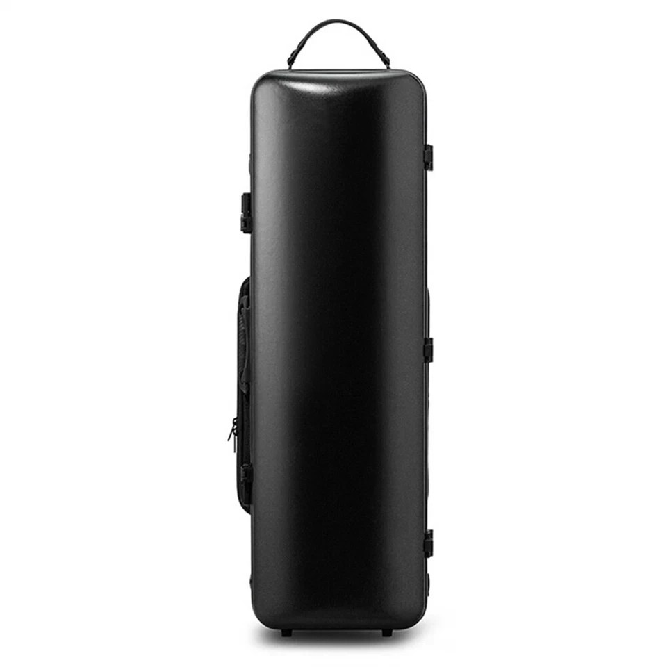 Advanced High Quality Composite PC coded lock abrazine black 4/4 violin case