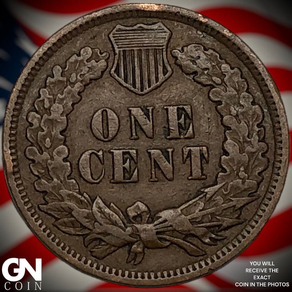 1906 Indian Head Cent Penny X0843
