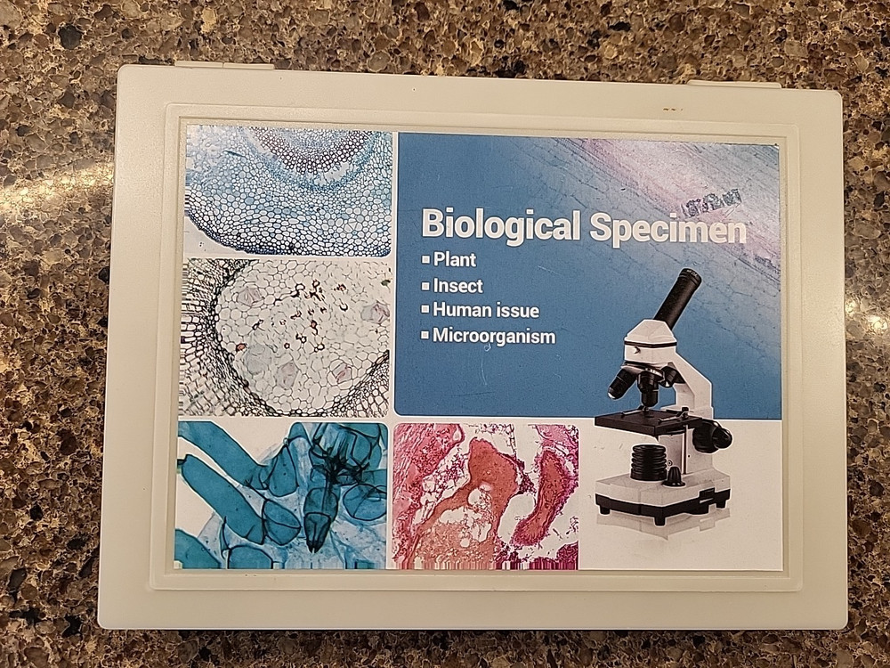 Biological Specimen 108 x Microscope Slides Laboratory Kit Educational READ