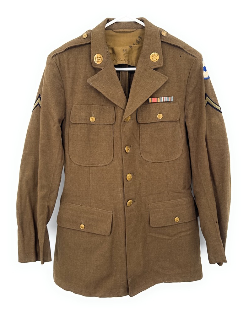 WWII Jacket PFC 6th Service Command Quartermaster