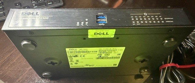 DELL SonicWall TZ500 Security Firewall Appliance Router